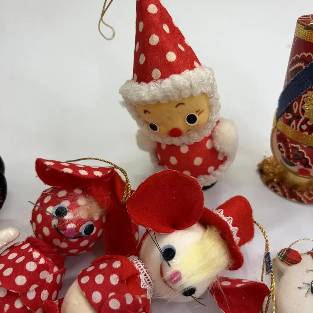 MCM Japan made Christmas ornament bundle of 20 vintage 1960s